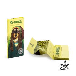 Feuille a rouler Reggae rap King Size + plateau a rouler - G-ROLLZ
