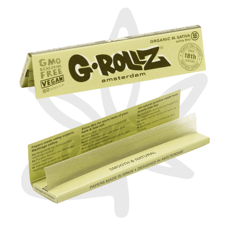Feuille a rouler Medicago Sativa King Slim - G-ROLLZ