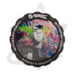 Grinder Banksy "Praying boy" 3 parties 53mm - G-Rollz