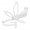 Pipe en verre Spirale 17cm - KAWUM