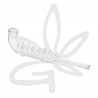 Pipe en verre Spirale 17cm - KAWUM