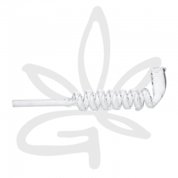 Pipe en verre Spirale 17cm - KAWUM