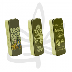Boite de rangement CBD "Cheech and Chong" 12x4x2.5 - G-ROLLZ