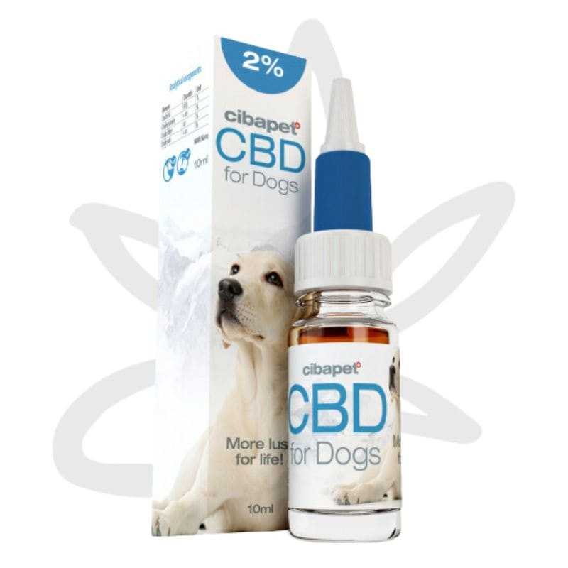 Huile CBD chien 2% 10ml - Cibapet