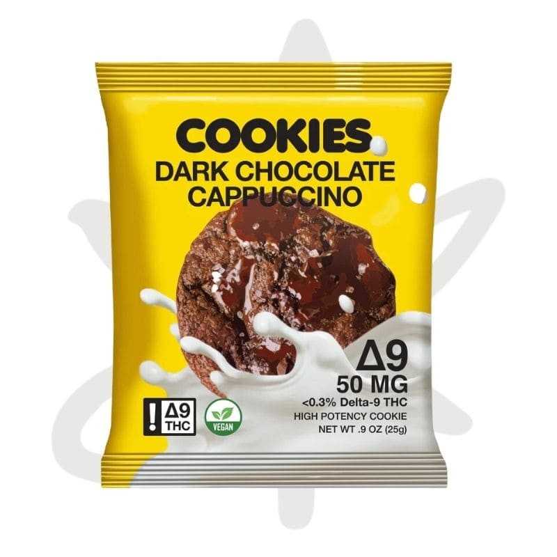 Cookie Delta 9 THC Dark Chocolate Cappuccino 25g - Sweet Life