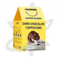Cookie Delta 9 THC Dark Chocolate Cappuccino 25g - Sweet Life