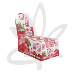 Chewing Gum Strawberry Hemp 17mg CBD - Astra Hemp