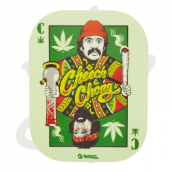 Magnet Cheech&Chong "Playing cards" pour petit plateau 14x18 - G-Rollz