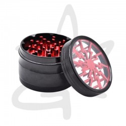 Metal Grinder Storm Red 63mm 4 pièces – Grind Pro