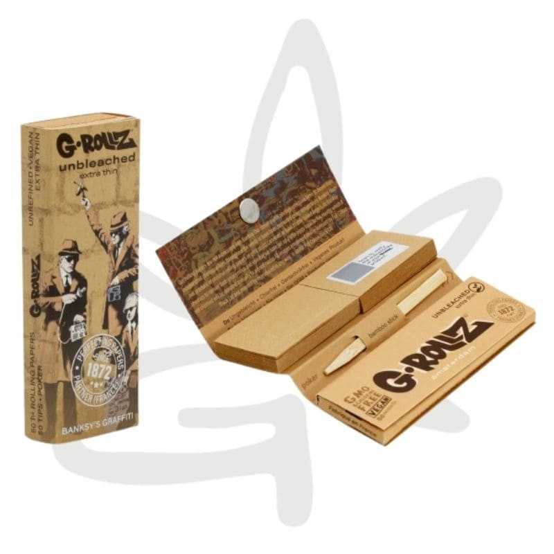 Feuille a rouler banksy non blanchie 1/4 - G-ROLLZ  BG350A