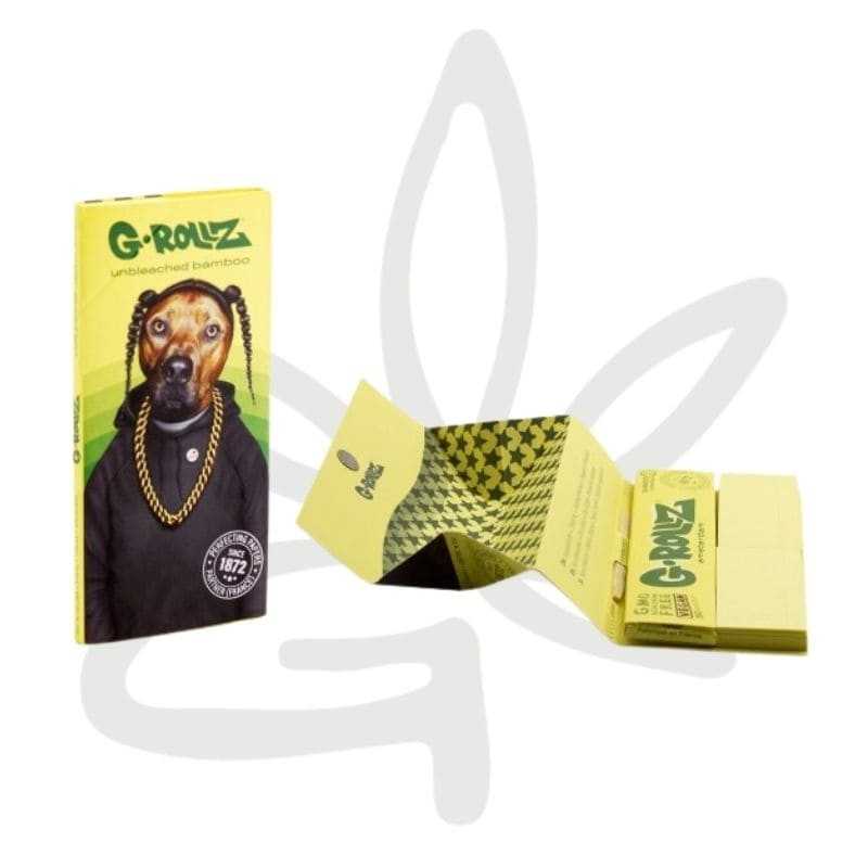 Feuille a rouler Reggae rap King Size + plateau a rouler - G-ROLLZ