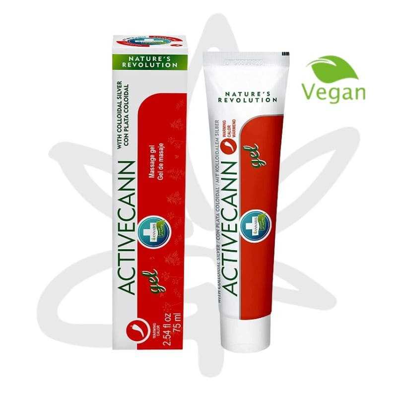 Gel de massage chauffant 75ml Activcann - Annabis