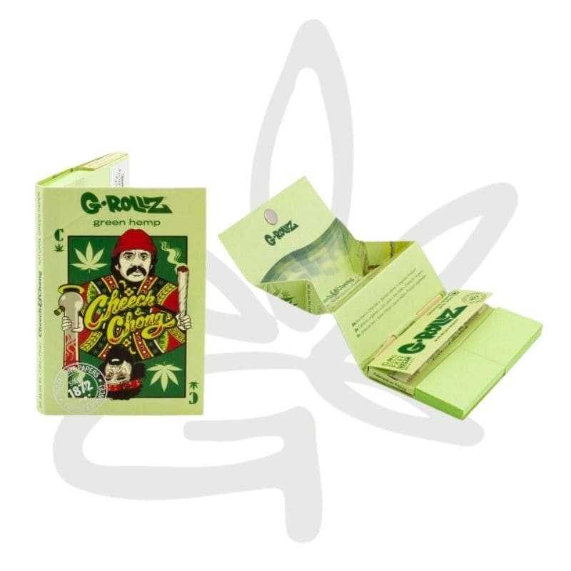 Feuille a rouler Cheech&chong 1/4 + plateau a rouler - G-ROLLZ