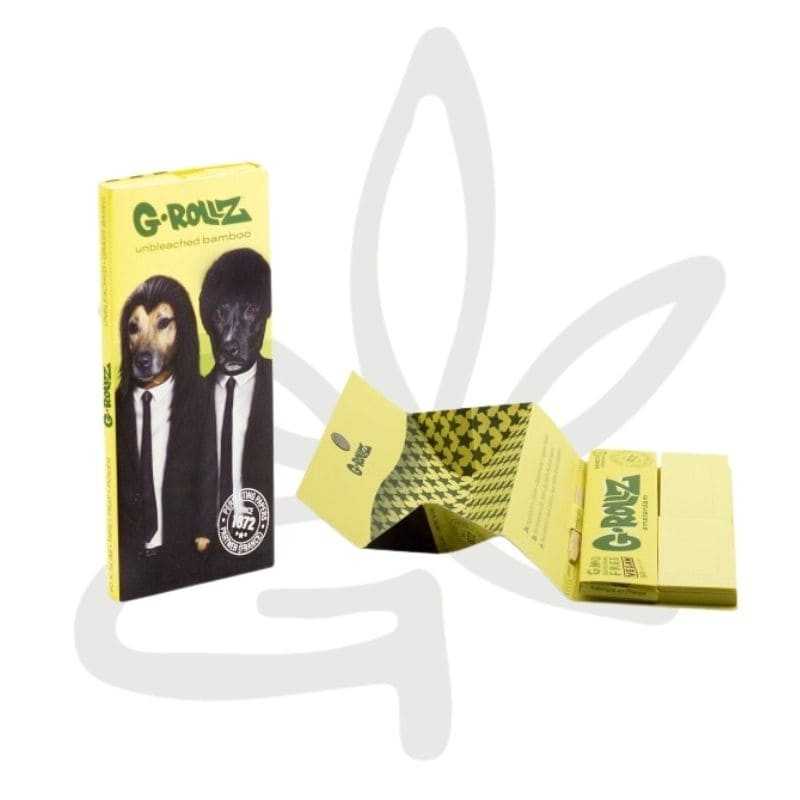 Feuille a rouler Kung fu dogs King size + plateau a rouler - G-ROLLZ PR71A-DIS