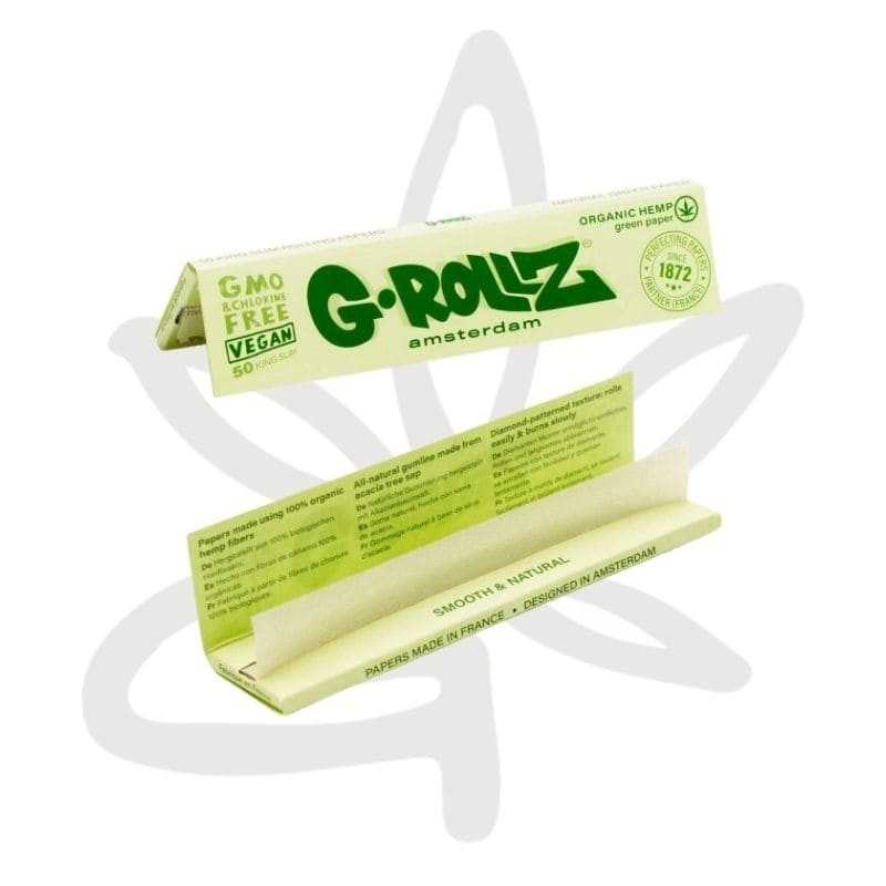 Feuille a rouler Organic hemp King Size - G-ROLLZ
