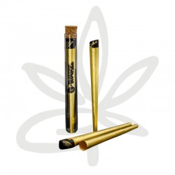 Cône pré roulé or 24K -...