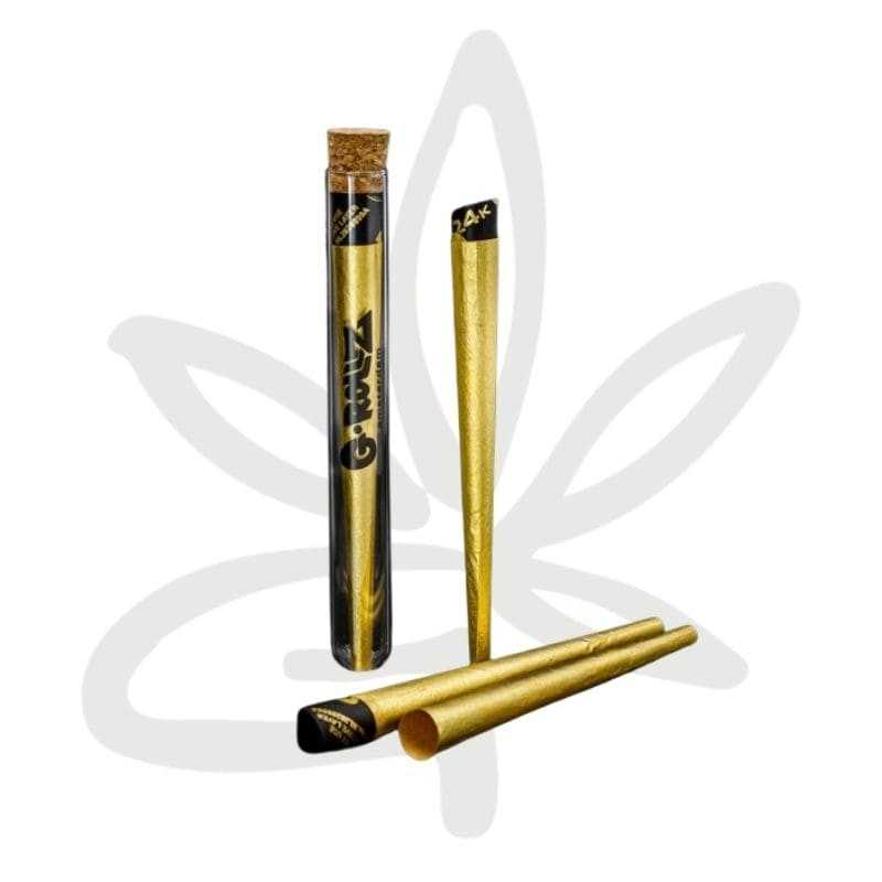 Cône pré roulé or 24K - G-ROLLZ