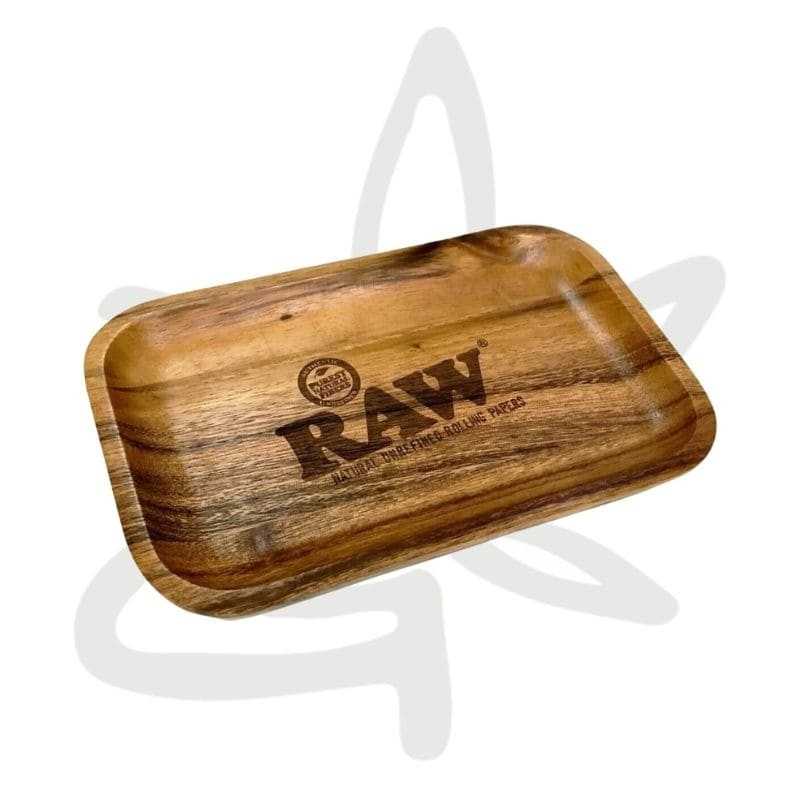 Plateau a rouler bois 18x28 - Raw