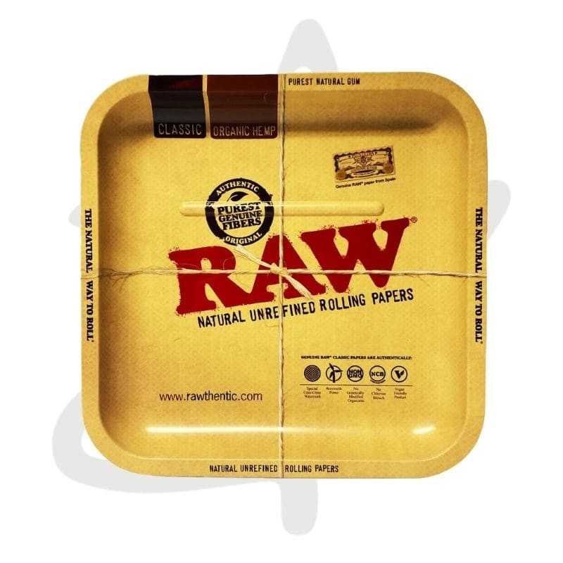 Plateau a rouler metal 23x23 - Raw