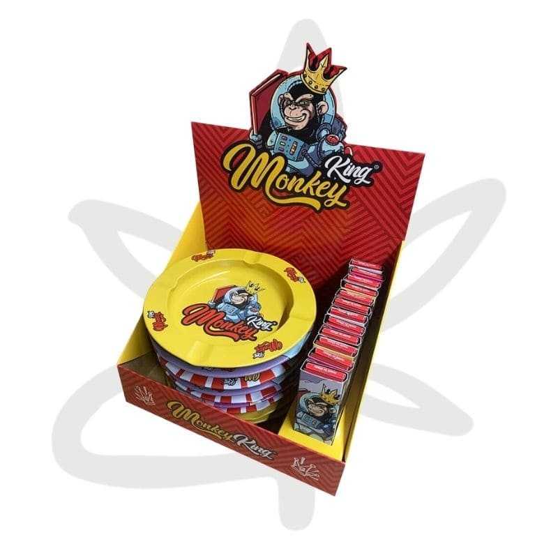 Cendrier et feuilles slims avec filtres - Monkey King