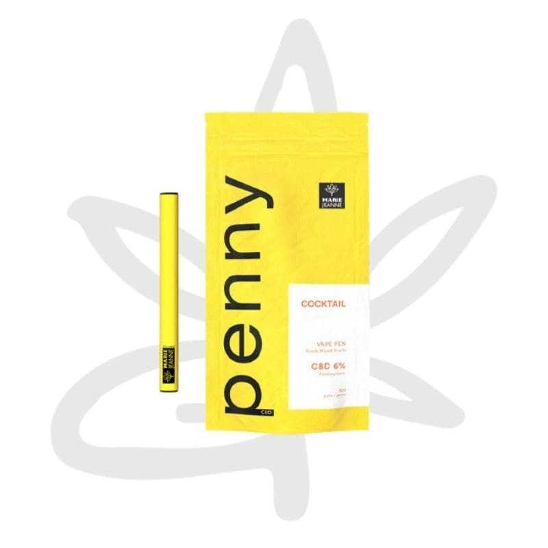 Puff CBD Penny Cocktail 300 puffs CBD 6% - Marie Jeanne