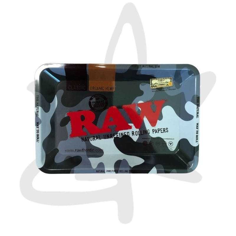 Petit plateau a rouler en métal 12.5x18 - Raw