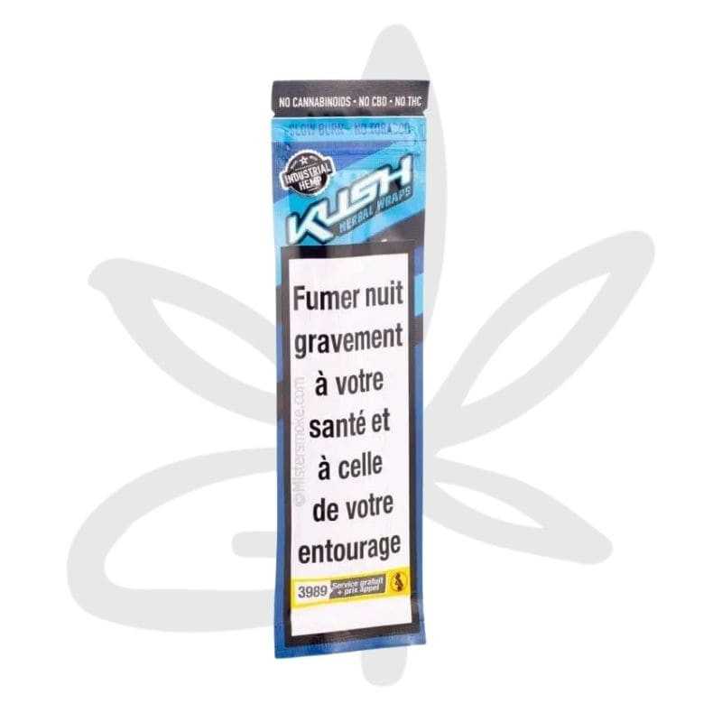 Blunt Kush herbal Wraps Blue (Berries) par 2 - Blunt