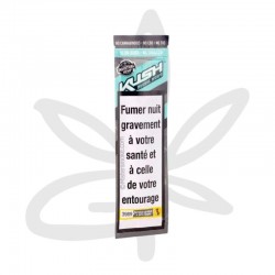 Blunt Kush herbal Wraps Silver (Nature) par 2 - Blunt