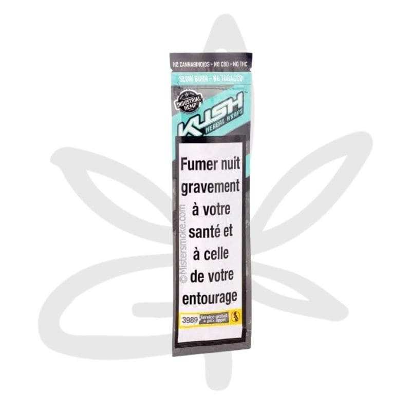 Blunt Kush herbal Wraps Silver (Nature) par 2 - Blunt