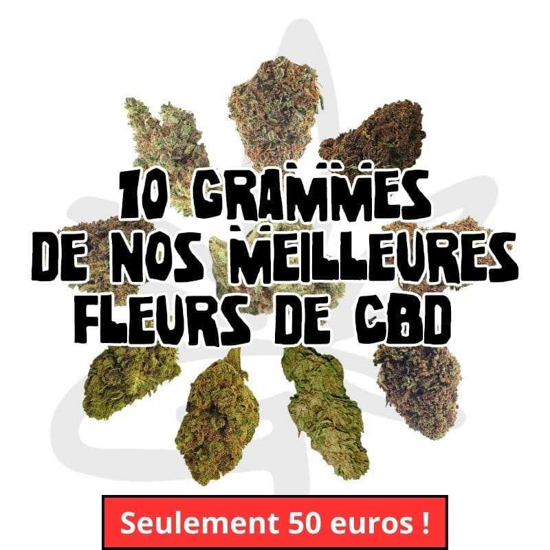 Box Meilleures Fleurs de CBD 10G