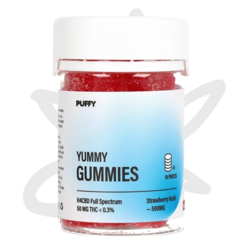 Gummies Strawberry Kush H4CBD Full Spectrum + 500mg Delta 9 THC - Sweet Life