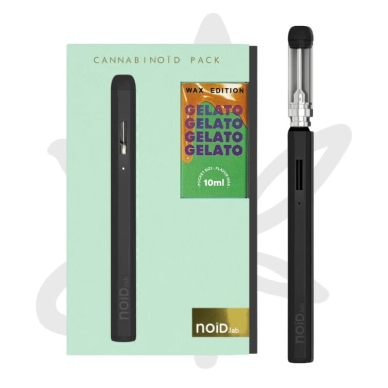 Pack Vape Pen Noïd avec E liquide Gelato 500mg CBD + CBG + CBN 10ml - Marie Jeanne