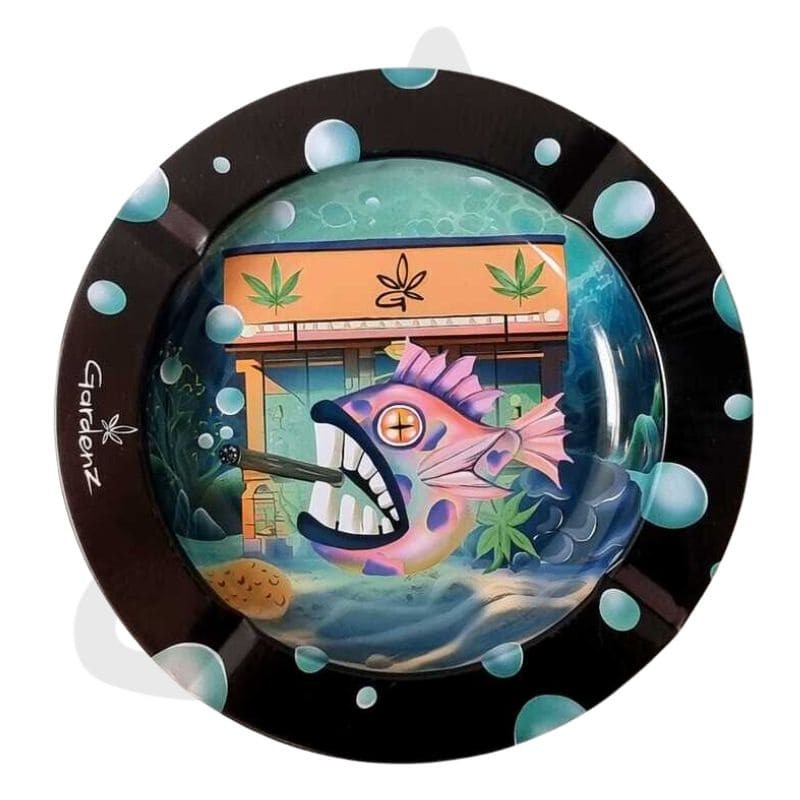 Cendrier Métal Piranha - Gardenz