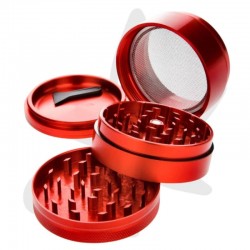 Grinder HammerCraft Aluminium Rouge 61mm - Raw