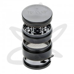 Grinder HammerCraft Aluminium Noir 61mm - Raw