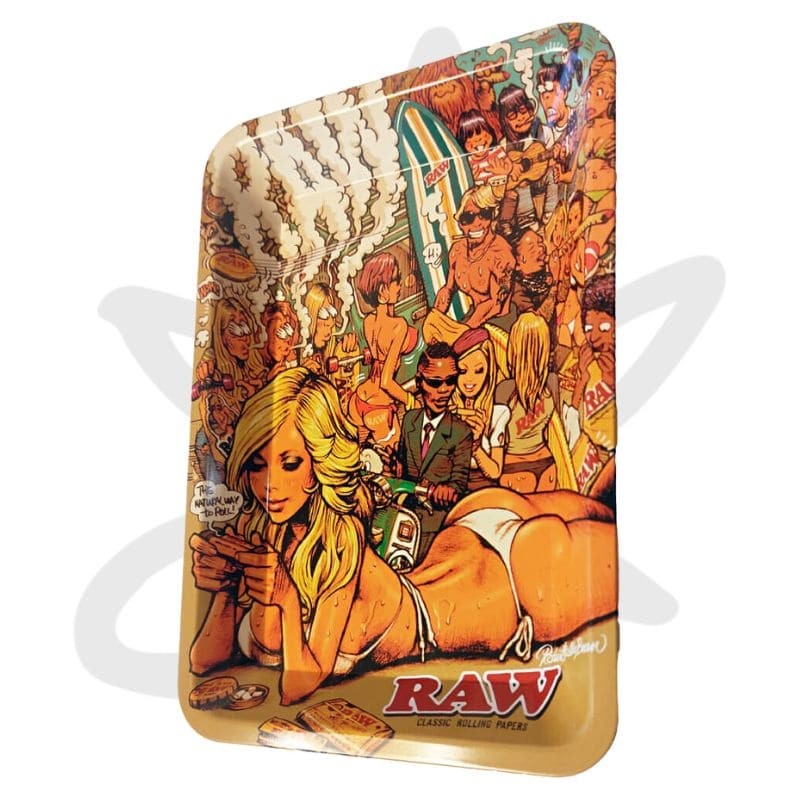 Petit plateau a rouler Summer 14 x 18cm  -  Raw x RJB