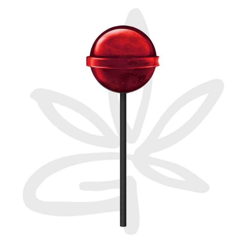 Sucette CBD Sour Raspberry - Bubbly Billy Buds