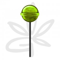 Sucette CBD Sour Apple -...