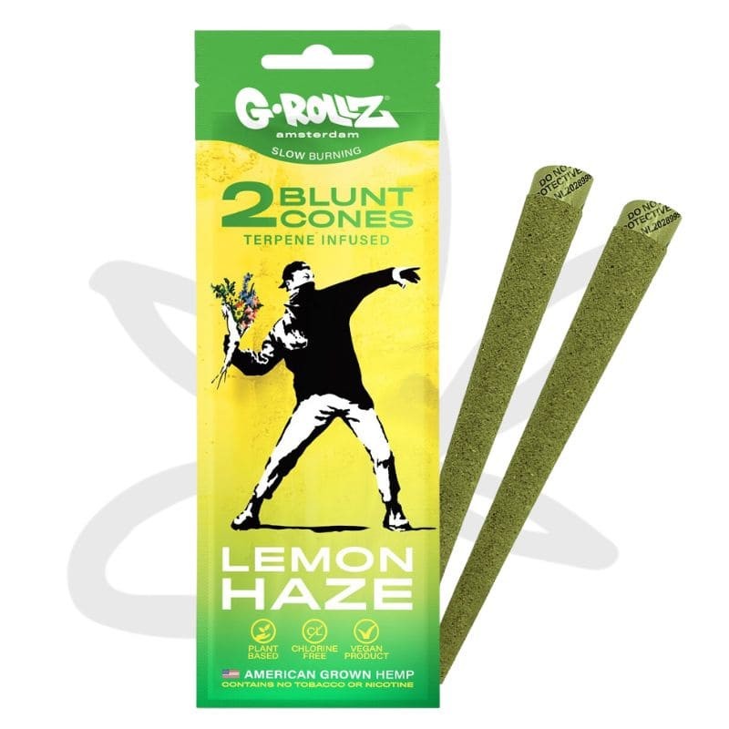 Blunt Banksy Lemon Haze pre-rolled x2 - G-ROLLZ