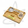 Plateau a rouler Mixer Bamboo 28.5x21.5 - G-ROLLZ