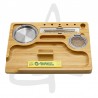 Plateau a rouler Mixer Bamboo 28.5x21.5 - G-ROLLZ
