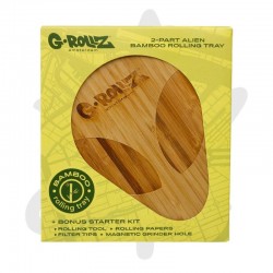 Plateau a rouler Alien Bamboo 19x23 - G-ROLLZ