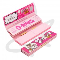 Feuille a rouler Dr.Whiskers Lightly Dyed Pink x50 - G-ROLLZ