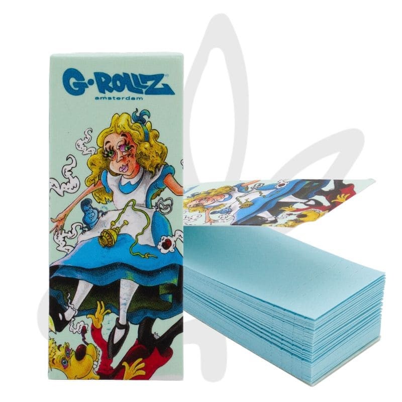 Filtres carton Bleu Alice x50 - G-ROLLZ