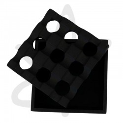 Cendrier metal noir Regal - Raw