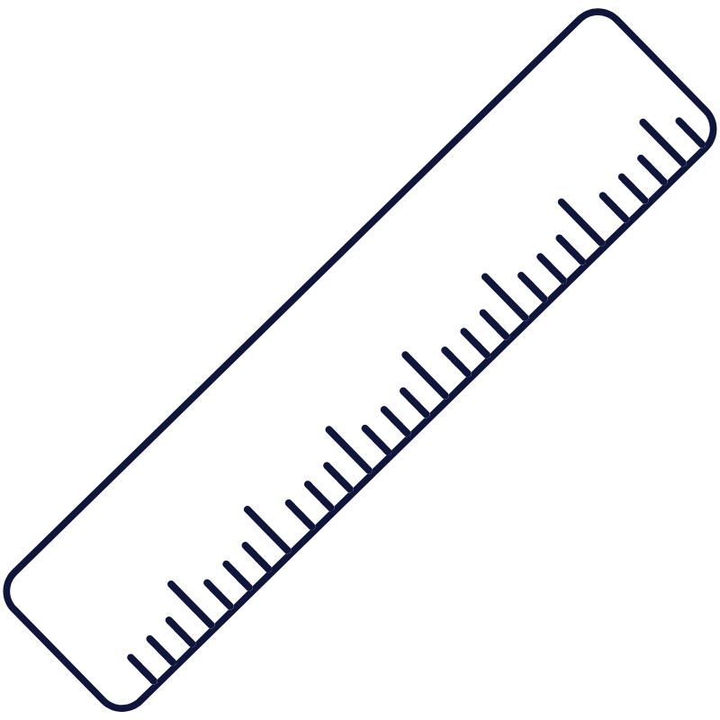 Pictogramme Dimensions