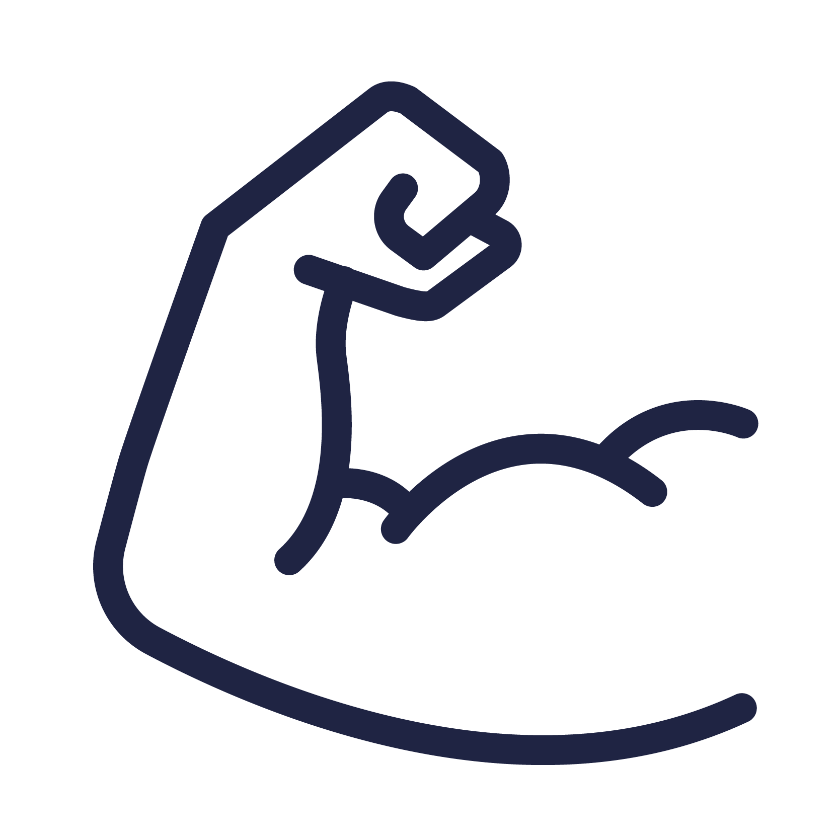 Pictogramme force puissante